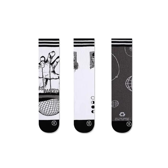 【Hand of God】 3 paires/lot chaussettes pour hommes