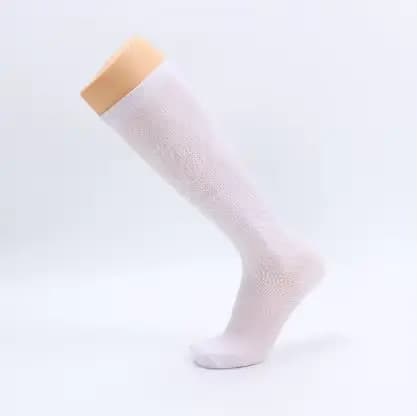 Chaussettes hautes en coton à séchage rapide pour hommes