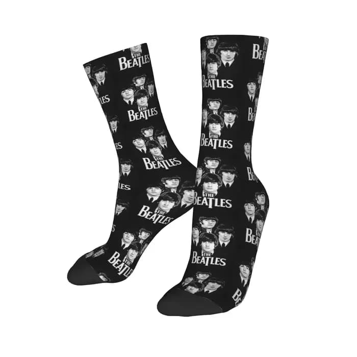 Chaussettes personnalisées imprimées The Beatle pour femmes et hommes