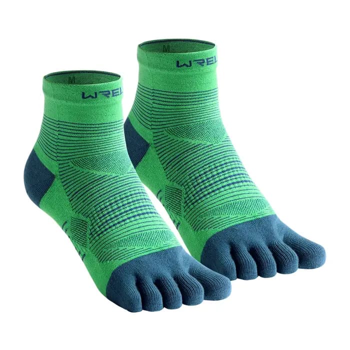 Coolmax – chaussettes basses à cinq doigts pour hommes