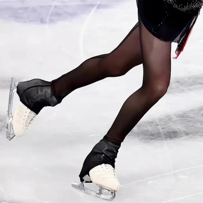 Collants d'entraînement pour patinage artistique