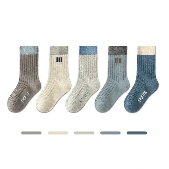 5 paires de chaussettes pour enfants