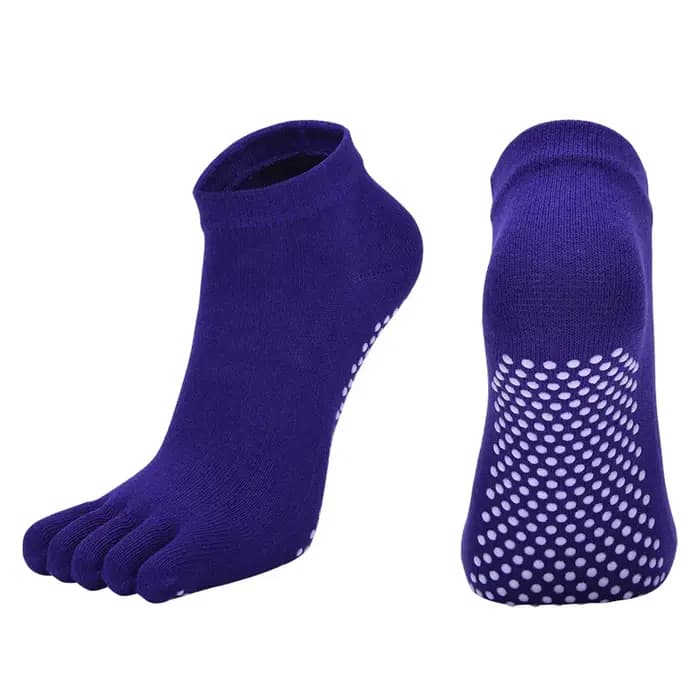 Offre spéciale femmes anti-dérapant Yoga chaussettes doigts Fitness Pilates