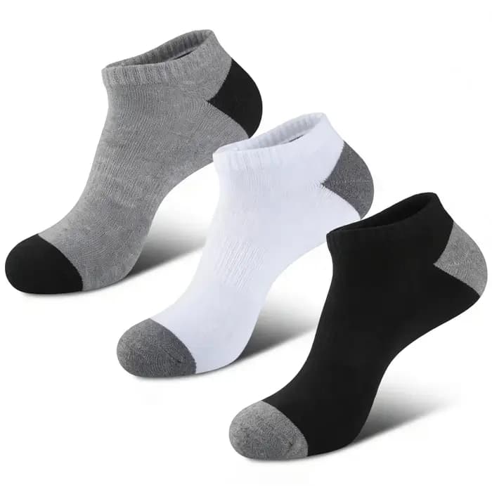 1/5/10 paires de chaussettes confortables et respirantes