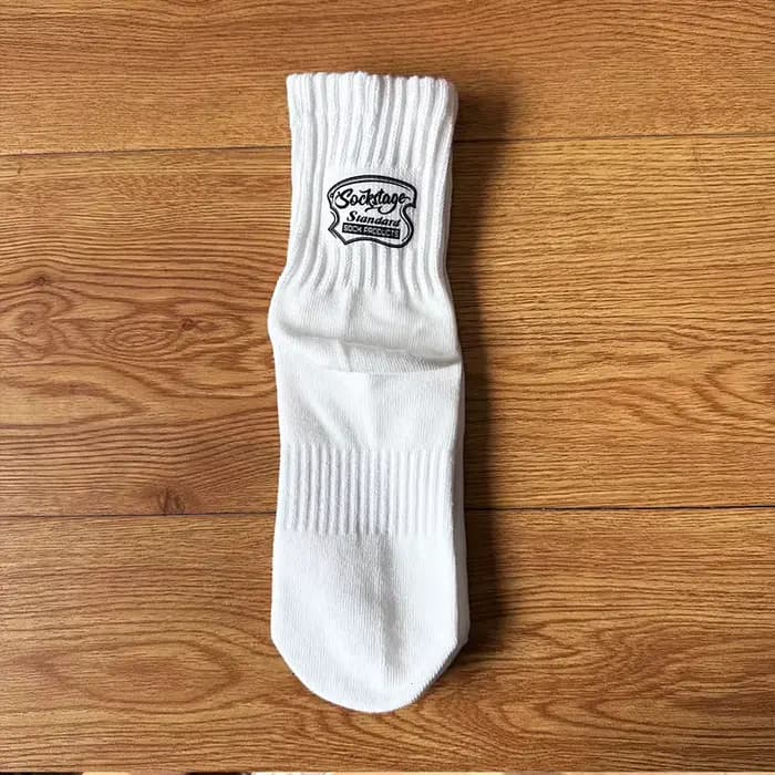 Chaussettes courtes en coton pour hommes et femmes, broderie lettres Aartoon, style Harajuku, décont