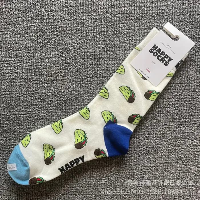 Chaussettes à motif amusant pour femmes, designs colorés, cadeau original et amusant