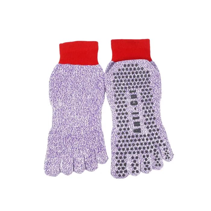 Chaussettes extérieures à cinq doigts Anti-coupure Silicone Surf Sports nautiques Plage Randonnée Escalade