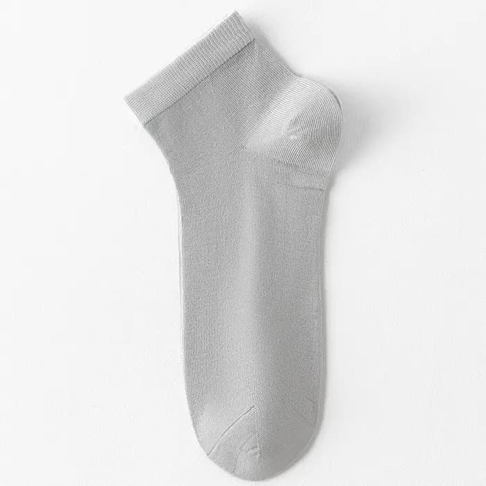 5 paires de chaussettes d'été en soie pour femmes