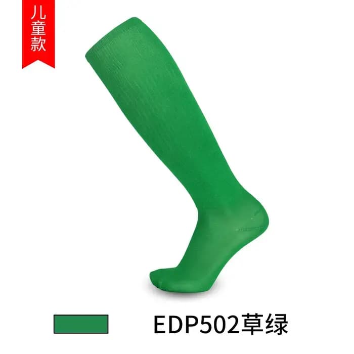 Chaussettes de football solides et fines pour garçons et filles, chaussettes longues pour enfants