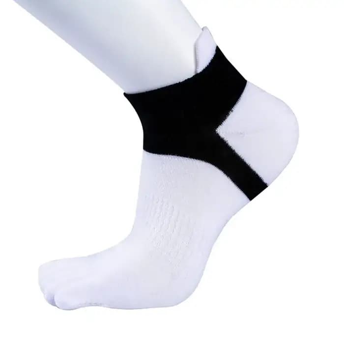 Five Parker-Chaussettes de sport invisibles en coton pour hommes