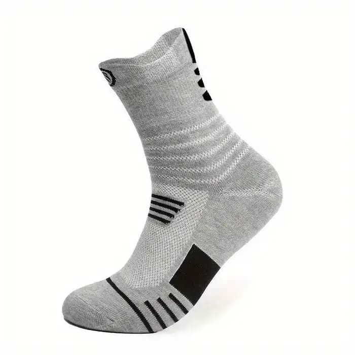 3 paires de chaussettes athlétiques à coupe confortable pour hommes