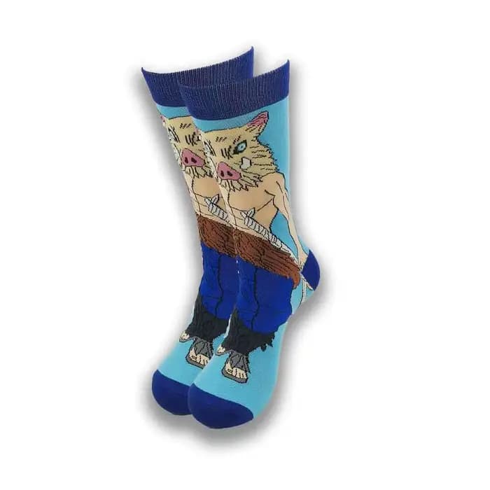 Chaussettes amusantes, chaussettes d'anime de haute qualité, chaussettes amusantes pour hommes et fe