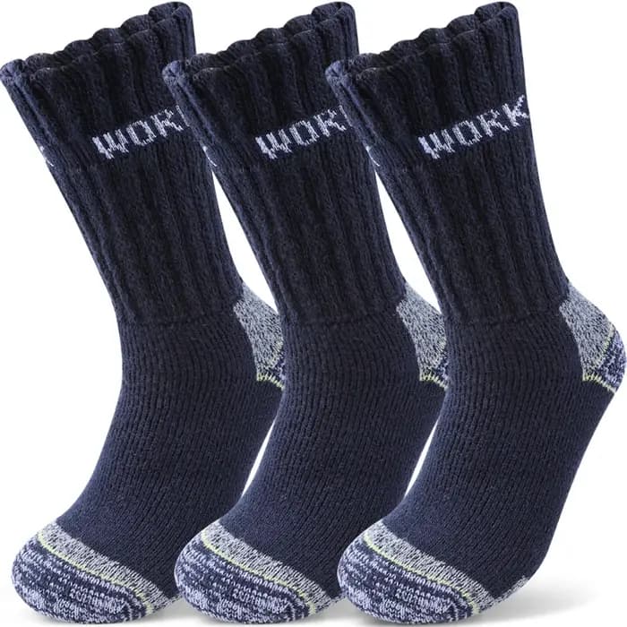 3 paires de chaussettes d'hiver épaisses pour hommes