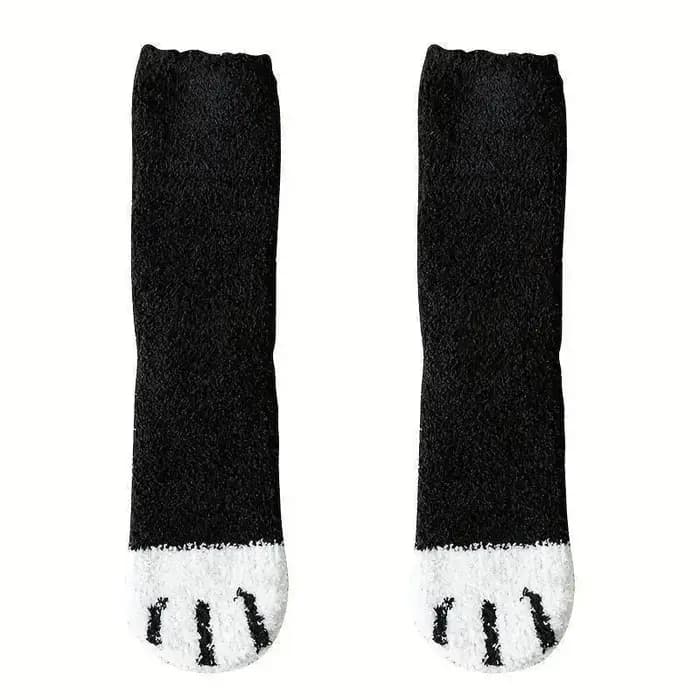 Chaussettes floues pour femmes hiver chaud doux confortable moelleux microfibre maison pantoufle de couchage