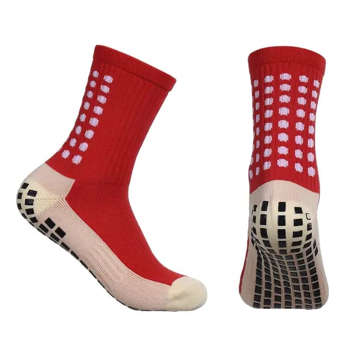 Chaussettes de Football antidérapantes pour hommes et femmes, chaussettes de Sport respirantes avec fond en Silicone, pour Sport de plein air, course à pied, cyclisme