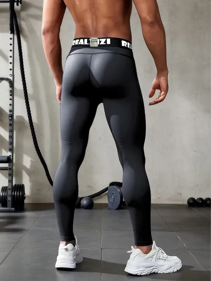 Leggings de Compression haute Performance pour hommes, collants d'entraînement de Jogging, pantalons de sport, pantalons de Fitness extensibles à séchage rapide