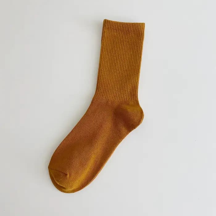 1 paire de chaussettes couleur bonbon