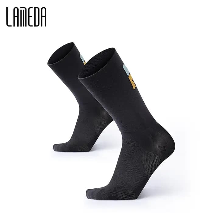 LAMEDA New Men's Cycling Socks Breathable Sports Running