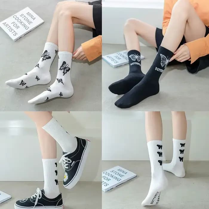 Femmes corée chaussettes drôles chaussettes longues noir Cool chaussettes Harajuku Hip Hop coton Skateboard chaussettes hommes nouvelle tendance marguerite chaussettes hommes
