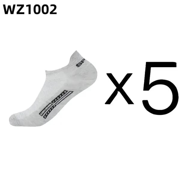 5 paires de chaussettes de cheville pour hommes de haute qualité