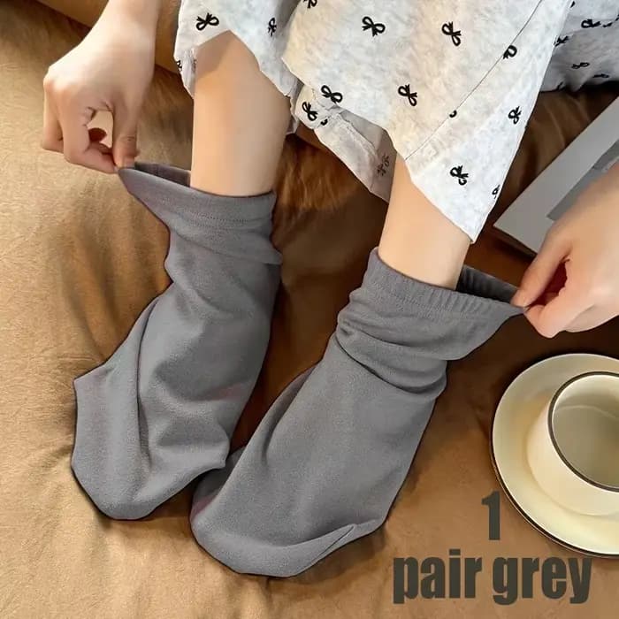 Chaussettes de sommeil d'été, protection des pieds contre la climatisation, couvre-pieds confortables, chaussettes amples dédiées à la maison