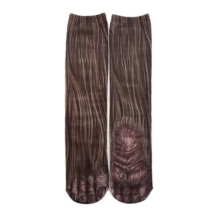 Chaussettes mignonnes imprimées en 3D pour hommes et femmes