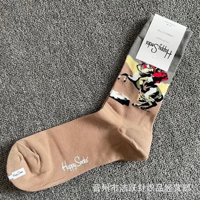 Happy Men Dress Chaussettes Nouveauté Hommes 8-12 Crazy Fun Sockfly
