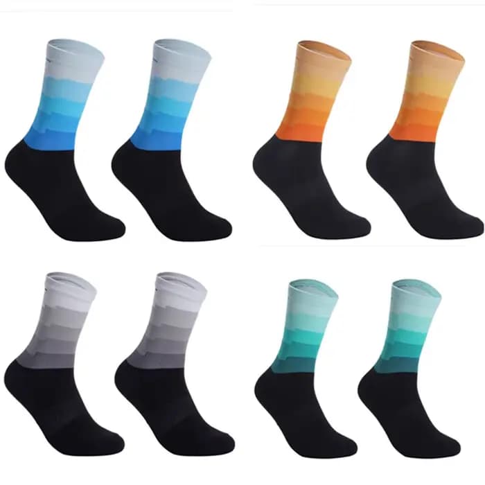 Chaussettes de sport de marque professionnelle pour vélo de montagne