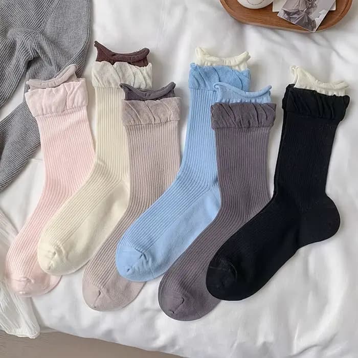 Nouvelles femmes chaussettes printemps été mode couleur mixte filles