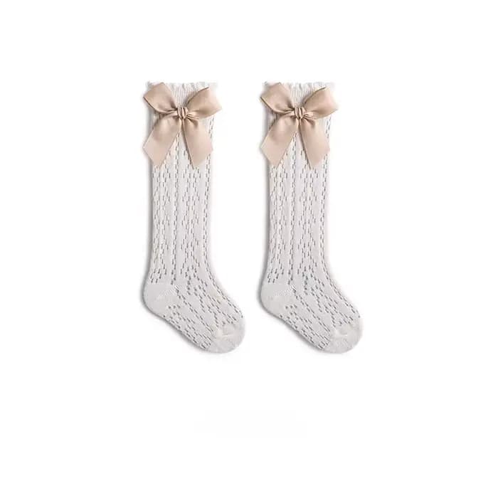 Chaussettes Hautes pour Bébé Fille et Garçon, sulfavec Nministériels d, en Coton Doux, Maille Respir