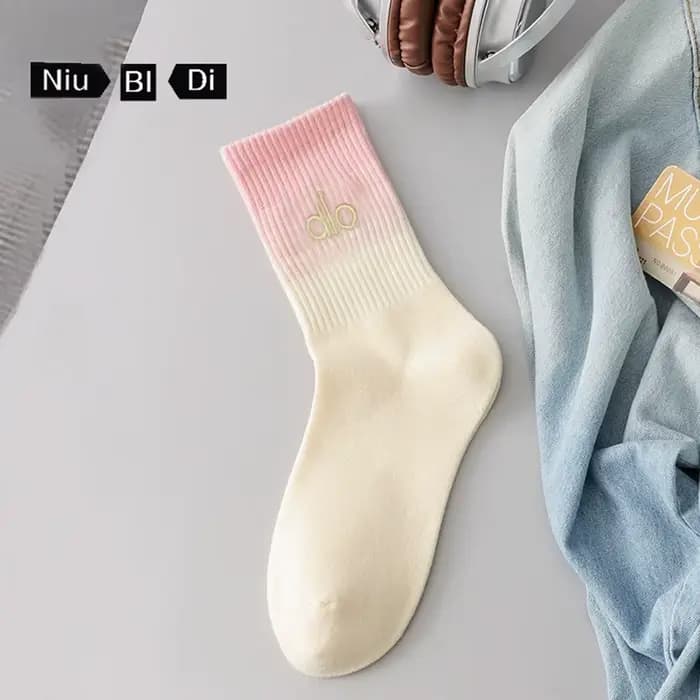 Nouvelles chaussettes de sport Dlo en coton pur anti-odeur, respirantes pour toutes les saisons, confortables pour un usage quotidien, chaussures en coton
