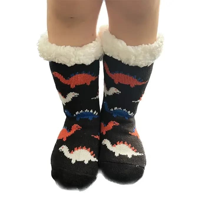 Chaussons thermiques en fourrure moelleuse pour femmes, chaussettes de vache mignonnes, vêtements de nuit chauds, chaussettes en peluche pour dames, chaussettes de sol doux, cadeau de Noël, hiver
