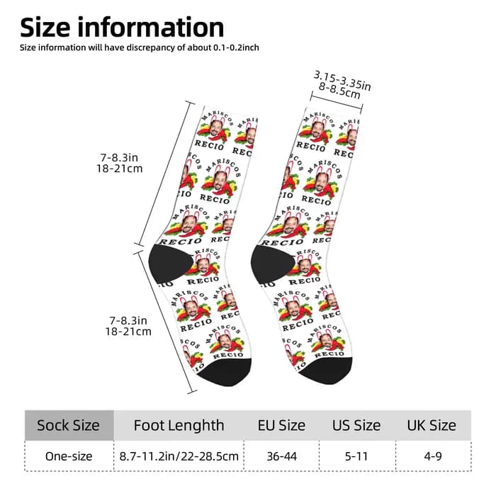 Antonio Recio chaussettes Design bas antidérapants Couple chaussettes chaud doux automne gothique course chaussettes de sport