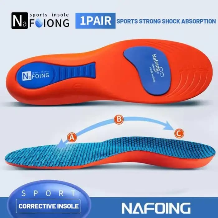 1 paire de semelles intérieures de Sport pour chaussures