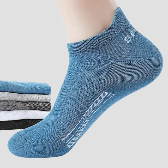5 paires de chaussettes de cheville pour hommes de haute qualité