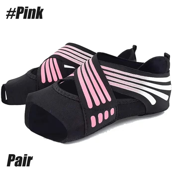 1 paire de chaussettes antidérapantes pour Pilates