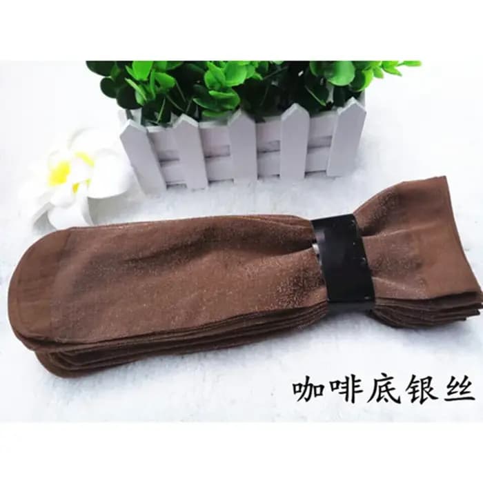 5 paires de chaussettes à paillettes pour femmes, chaussettes courtes en soie, brillantes, Harajuku, douces, amusantes, bonneterie élastique transparente