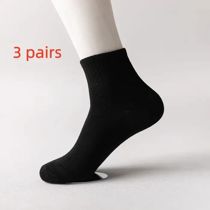 10 paires de chaussettes mi-mollet pour hommes