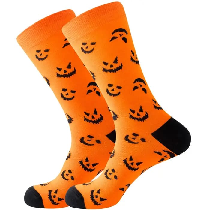 Chaussettes drôles pour hommes et femmes, Harajuku, Seton Alien, Monster Socks, Pumpkin, Bat Crew, Hot Sale, Halloween, Nouveau