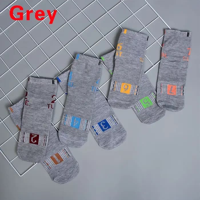 Chaussettes de sport décontractées en coton pour hommes