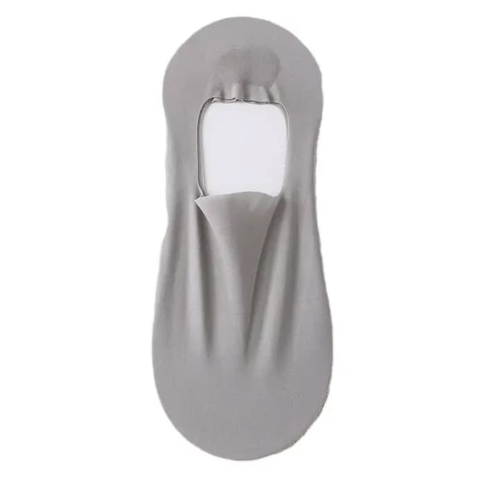 Chaussettes en soie glacée pour hommes, invisibles, bateau, classiques, antidérapantes, respirantes,