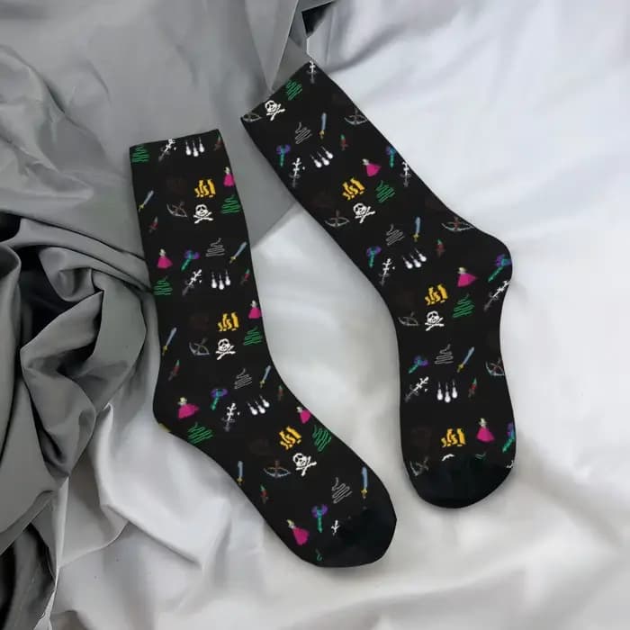 Chaussettes de joueur de la vieille école Runescape Killing Bundle