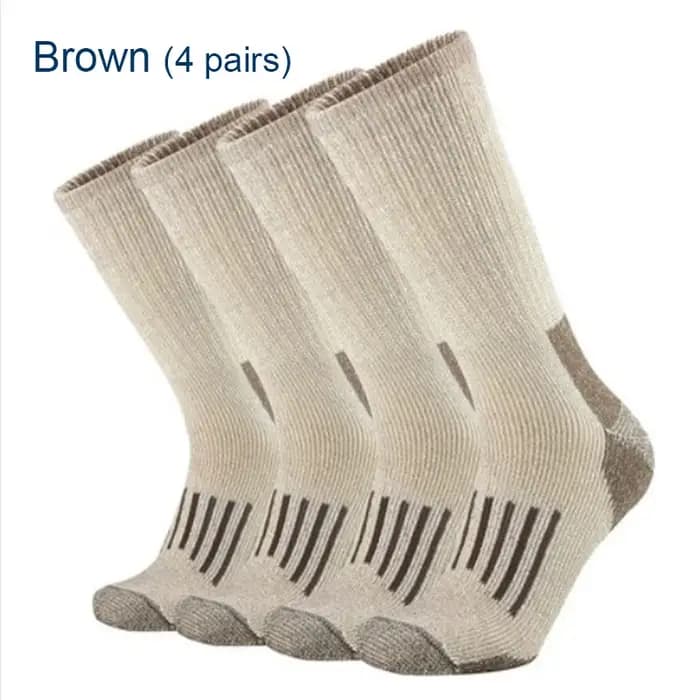 80% laine mérinos chaussettes pour hommes femmes épaissir chaud randonnée coussin équipage