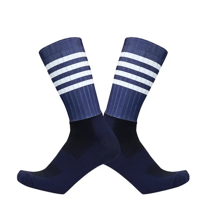 Chaussettes de sport coordonnantes sans couture pour hommes et femmes