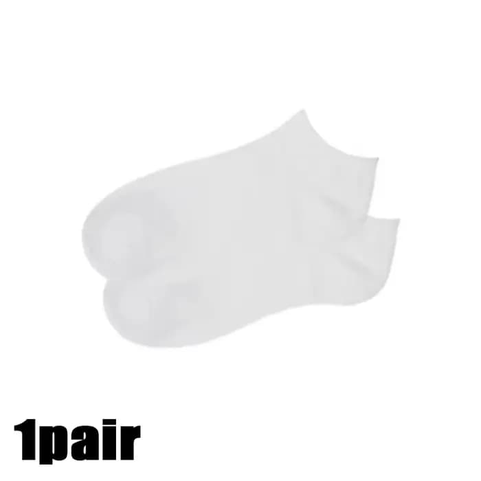 1-10 paires de chaussettes blanches pour femmes
