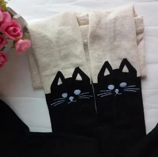 Nouveaux collants de dessin animé pour enfants pour belles filles Patchwork broderie modèles bas printemps collants bébé Kawaii collants