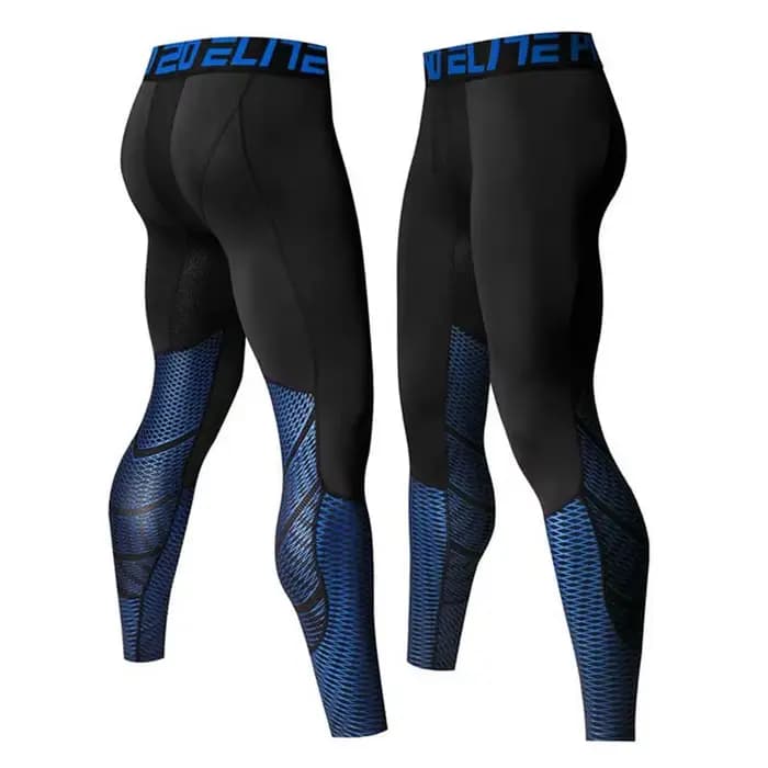 2018 hommes collants de course compresser pantalons de Yoga GYM exercice Fitness Leggings entraînement basket-ball exercice Train vêtements de sport UX55