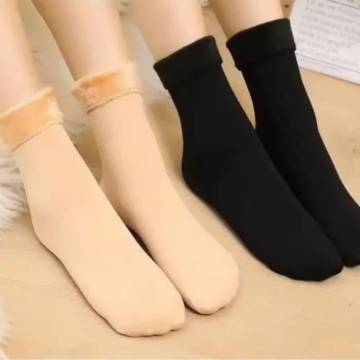 Chaussettes thermiques épaisses en velours pour femmes, chaussettes de sol, bottes de neige, laine, cachemire, doux, décontracté, solide, document, maison, chaud, hiver