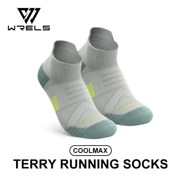 WRELS Coolmax Chaussettes de sport respirantes