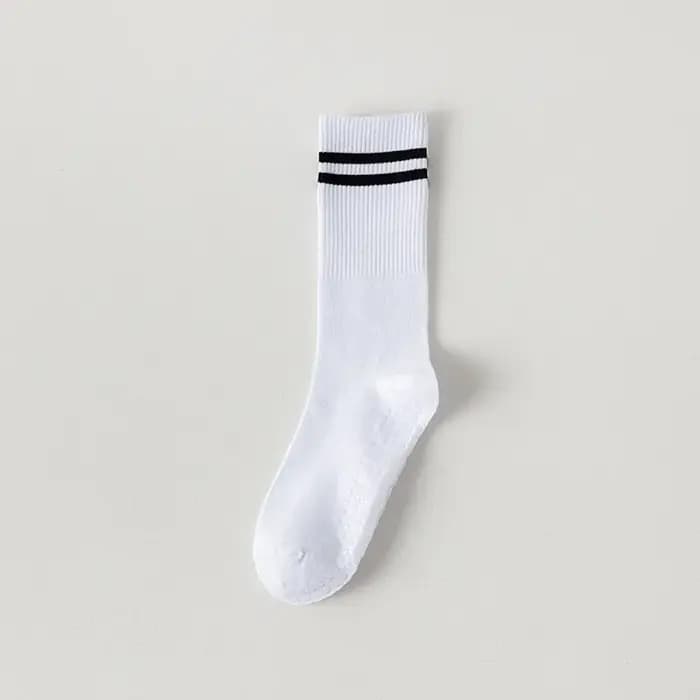Chaussettes élastiques coordonnantes en coton pour femme